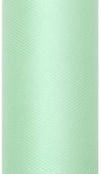 PartyDeco S. r. o Dekoranyag, tüll, 30CM, 9M, menta zöld