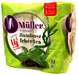 Müller Bambusz és fehértea 4 rétegű 8 db