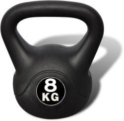 vidaXL Greutate tip bilă cu mâner Kettlebell 8 kg (90389)