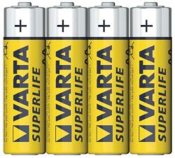 VARTA 2006 - 4 buc Baterie zinc carbon SUPERLIFE AA 1, 5V (VA0023) Baterii de unica folosinta