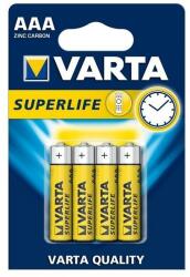 VARTA 2003 - 4 buc Baterie zinc carbon SUPERLIFE AAA 1, 5V (VA0016) Baterii de unica folosinta