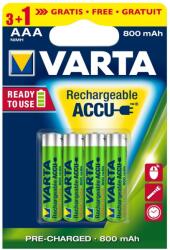 VARTA 5670 - 3+1 buc Baterii reîncărcabile ACCU AAA Ni-MH/800mAh/1, 2V (VA0096)