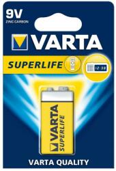 VARTA 2022 - 1 buc Baterie zinc carbon SUPERLIFE 9V (VA0021)