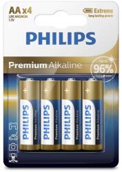 Philips LR6M4B/10 - 4 buc Baterie alcalina AA PREMIUM ALKALINE 1, 5V (P2185) Baterii de unica folosinta