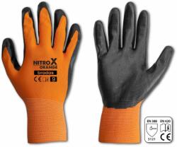 Bradas NITROX ORANGE nitril védőkesztyű 11-es (RWNO11)