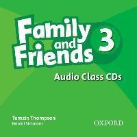  Family and Friends 3 Class Audio CDs