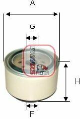 SOFIMA filtru combustibil SOFIMA S 4144 NR (S 4144 NR) - automobilus