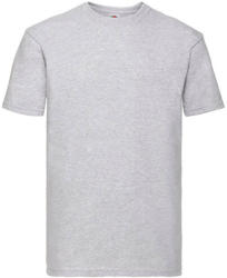 Fruit of the Loom Csomag akciós póló (minimum 5 db) Uniszex póló Rövid ujjú Fruit of the Loom Super Premium Tee - 2XL, Heather szürke