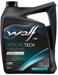 Wolf Officialtech MS 15W-40 5 l