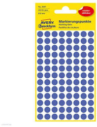 Avery Zweckform Etikett címke speciális visszaszedhető 3589, 8 mm 4 ív Avery