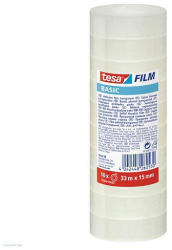 tesa Ragasztószalag 15mm x 33m Tesa Basic 10 db zsugorfóliázva 58568