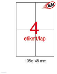 APLI Etikett LCA10827 105 x 148 mm 25 ív Apli