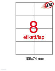 APLI Etikett A1796 74 x 105 mm 500 ív Apli