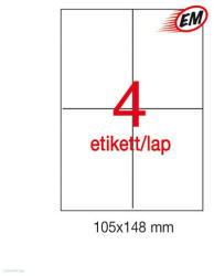 APLI Etikett A1280 148 x 105 mm 100 ív LCA1280 Apli