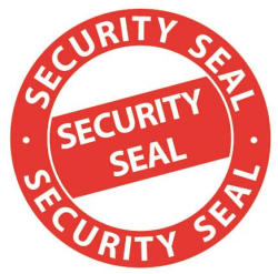 Avery Zweckform Etikett címke biztonsági lezárófólia "Security Seal" 38 mm átm. Avery 7312