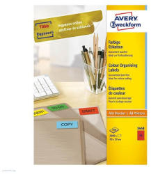 Avery Zweckform Etikett címke univerzális 3459, 105 x 148 mm 100 ív Avery