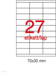 APLI Etikett A1271 30 x 70 mm 100 ív LCA3133 Apli