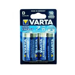 VARTA Baterie Alcalina Lr20 Blister 2 Buc Varta (var-lr20)