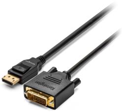 Kensington CABLU video KENSINGTON, DisplayPort 1.2 (T) la DVI-D DL (T), 1.8m, negru, K33023WW (K33023WW)