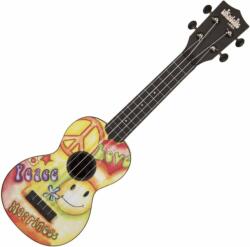 Kala Ukadelic Peace Love Ukulele soprano (KA KA SU PEACE)