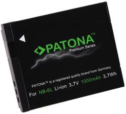 PATONA 2x NB-6L Akku 1000mAh Für Canon Kameras – Kompatibel Mit PowerShot S95, SX240, Ixus 105 & Mehr