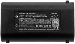 Utángyártott Garmin GPSMAP 276Cx series 010-12456-06 361-00092-00 3.7V Li-ion 5200mAh / 19.24Wh GPS akkumulátor utángyártott