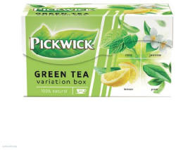 Pickwick Tea Pickwick zöldtea variációk 20 x 2 g citrom, jázmin, natúr, borsmenta