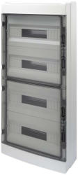  GEWISS GW40109BD lakáselosztó 72 modulos falon kívüli átlátszó ajtóval 80A 2x N/E sorkapocs IP65 (GW40109BD)
