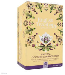 English Tea Shop Tea ETS 20 Fehér bio tea Kókuszos & Maracujás