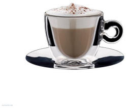 VOLUMART Kávéscsésze Espresso thermo rozsdamentes aljjal 165ml 2db-os 1209TRM003