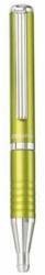 Zebra Golyóstoll, 0, 24 mm, teleszkópos, tea zöld színű tolltest, ZEBRA SL-F1, kék (TZ23464) (23464-24)