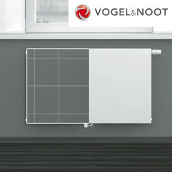 VOGEL&NOOT acéllemez radiátor 21 PM 600x2000 síklapú T6 (VN600200021PM-S) (VN600200021PM-S)