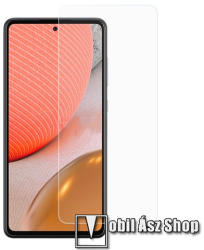 SAMSUNG Galaxy A72 5G (SM-A726F, SM-A726B/DS), Galaxy A72 4G (SM-A725F, SM-A725F/DS), Üvegfólia, 0, 3mm vékony, 9H, Sík részre