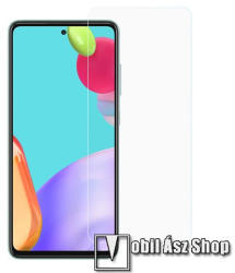 SAMSUNG Galaxy A52 5G (SM-A526F), Galaxy A52 4G (SM-A525F), Üvegfólia, 0, 3mm vékony, 9H, Sík részre