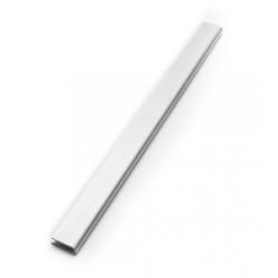 Metalproduct Lemez szegő U profil 30x11 mm perforált lemezhez keret, 8 mm-es lemezhez kezeletlen acél 2500 mm szál