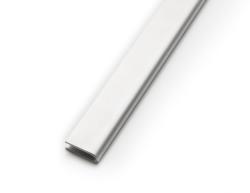 Metalproduct Lemez szegő U profil 30x11 mm perforált lemez keret 8 mm vastag lemezhez rozsdamentes acél 2500 mm szál saválló inox