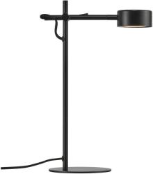 Nordlux Clyde asztali lámpa, fekete, 2700K melegfehér, beépített LED, 5, 5, 350 lm, 8.5cm átmérő, 2010835003 (2010835003)