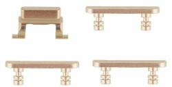 Apple iPhone 7 Plus - Hangerő + Bekapcsolás + Néma Üzemmód Gombok Szett (Gold), Gold