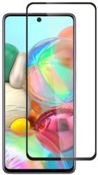 Folie Protectie Ecran pentru Samsung Galaxy A71, Sticla securizata, Negru