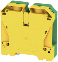 Weidmüller 1846030000 WPE 95N/120N Földelő sorkapocs Földelő sorkapcsok, Csavaros csatlakozás, 95 mm2; , 11 400 A (95 mm2; ), zöld / sárga (1846030000)