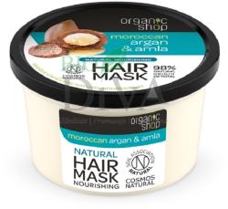 Organic Shop Mască de păr bio nutritivă cu argan și amlă Argan and Amla Organic Shop 250-ml