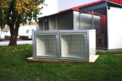 SINB Kiképzőbox, 2 box, belméret (LxBxH: 95x75x75cm)