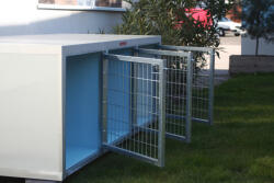 SINB Kiképzőbox, 3 box, belméret (LxBxH: 95x75x75cm)