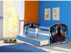 HomeSweet Pat copii cu sertar si saltea Spider-Man Uimitorul si protectie anticadere