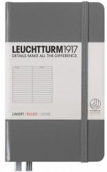 LEUCHTTURM1917 Caiet cu elastic A6, 94 file, dictando, Leuchtturm1917 antracit LT344775