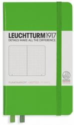 LEUCHTTURM1917 Caiet cu elastic A6, 94 file, punctat, Leuchtturm1917 vernil LT357486
