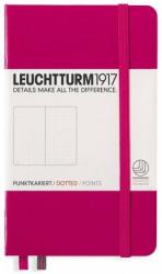 LEUCHTTURM1917 Caiet cu elastic A6, 94 file, punctat, Leuchtturm1917 magenta LT344805