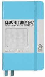 LEUCHTTURM1917 Caiet cu elastic A6, 94 file, punctat, Leuchtturm1917 bleu LT357477