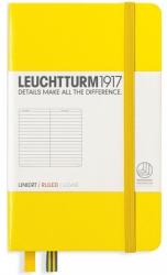 LEUCHTTURM1917 Caiet cu elastic A6, 94 file, dictando, Leuchtturm1917 galben LT344794