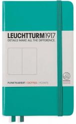 Leuchtturm Caiet cu elastic A6, 94 file, punctat, Leuchtturm1917 turcoaz LT344788